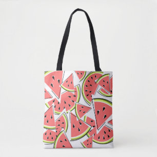 Wassermelone Tasche rosa Rücken