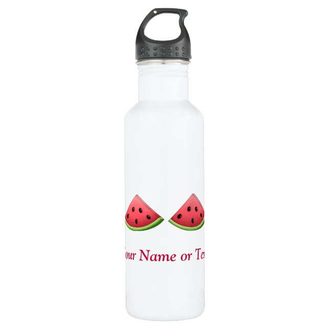 Wassermelone Trinkflasche (Vorderseite)