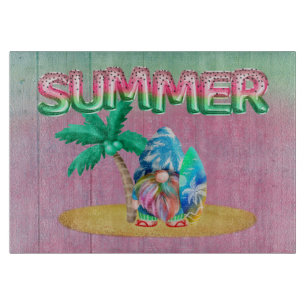 Wassermelone und Gefärbte Krawatte Beach Surfen Schneidebrett