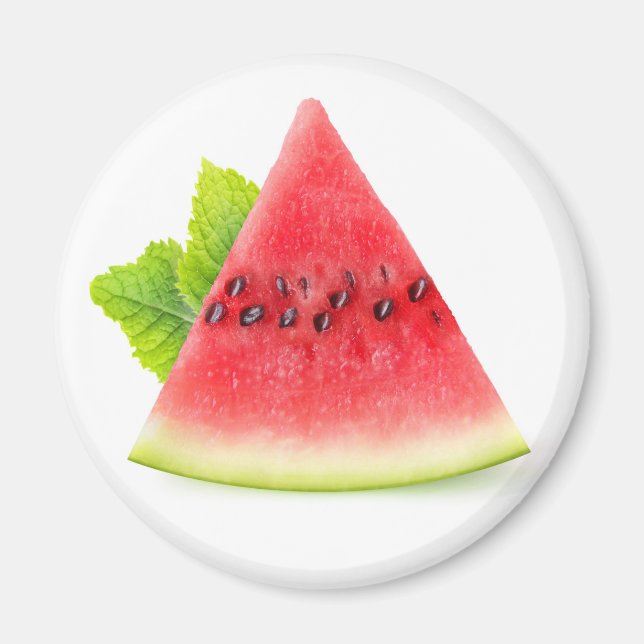 Wassermelone und Minze Magnet (Vorne)