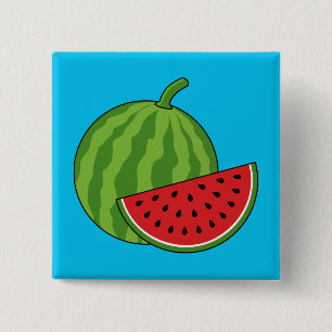 Wassermelone und Slice Button