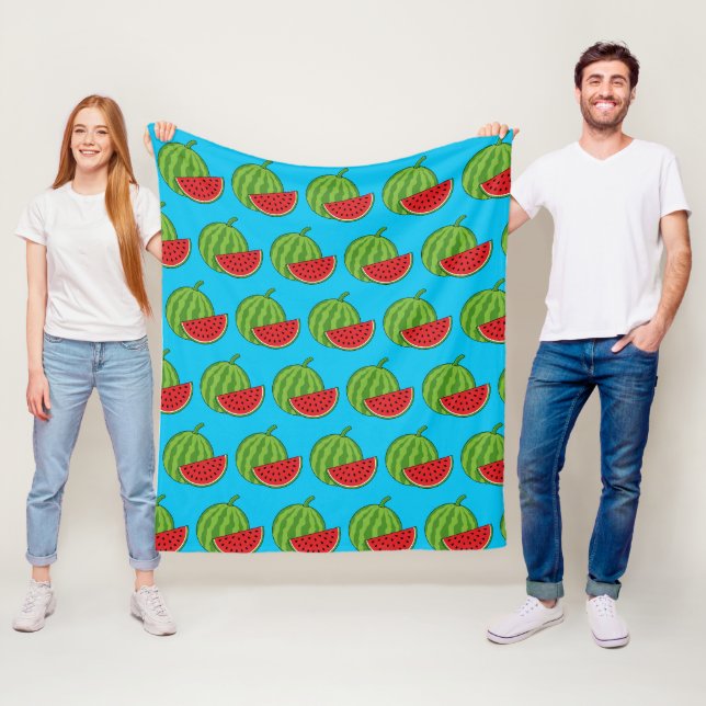Wassermelone und Slice Fleecedecke (Beispiel)