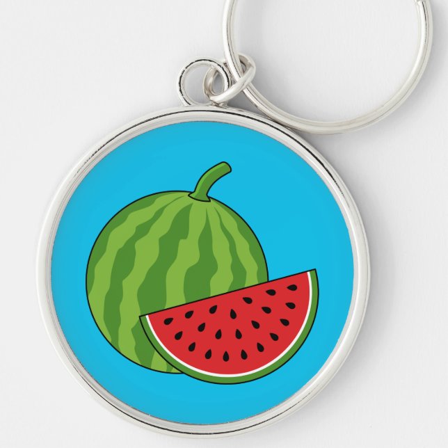Wassermelone und Slice Schlüsselanhänger (Vorne)