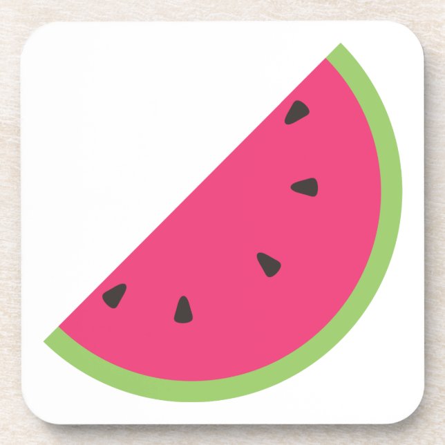 Wassermelone Untersetzer (Vorderseite)