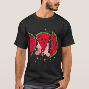 Wassermelone Vater lustig Sommer Melon Fruit - Fed T-Shirt