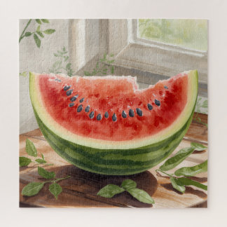 Wassermelone Wasserfarbe
