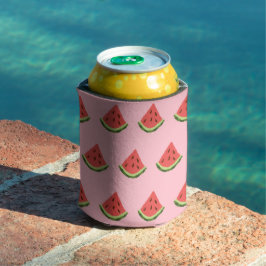 Wassermelone Wedges können kühlen (rosa, rot und g Dosenkühler