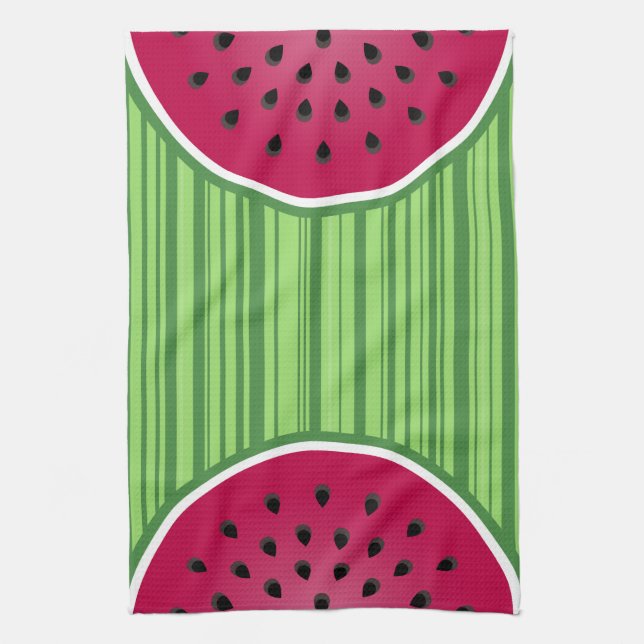 Wassermelone Wedgies Küchentuch (Vertikal)