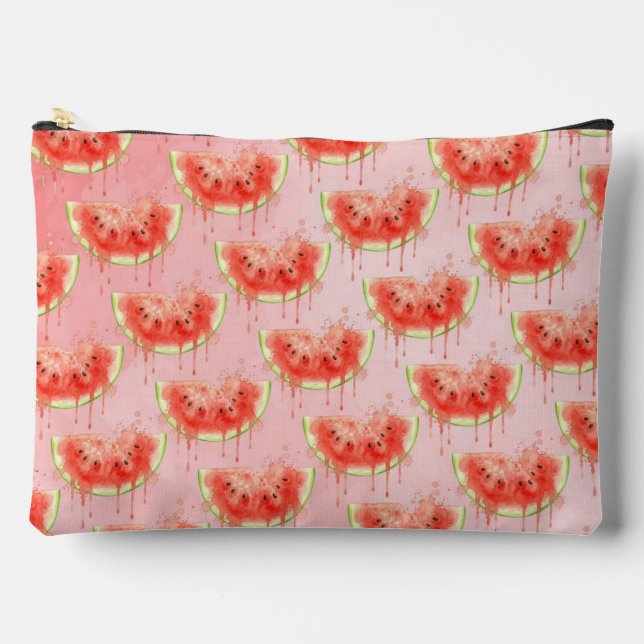 Wassermelone Zubehörtasche (Vorderseite)