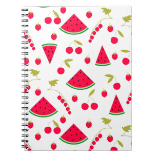 Wassermelone, zugeschnitten notizblock