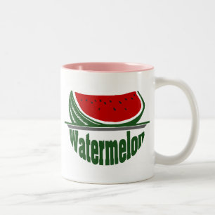 Wassermelone Zweifarbige Tasse