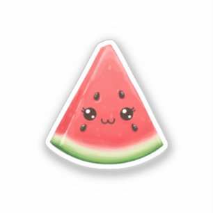 Wassermelonen-Aufkleber Benutzerdefiniert Lustig S Aufkleber