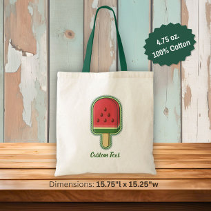 Wassermelonen-Eis-Stick Tragetasche