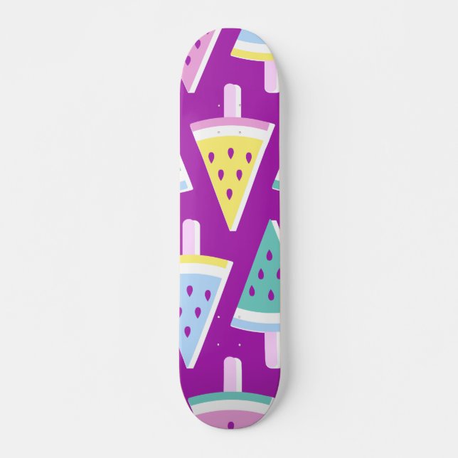 Wassermelonen-Eiscreme Skateboard (Vorne)
