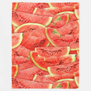 Wassermelonen Fleecedecke