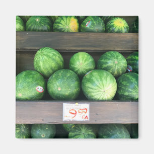 Wassermelonen für den Verkauf Corner Bodega NYC Fo Magnet