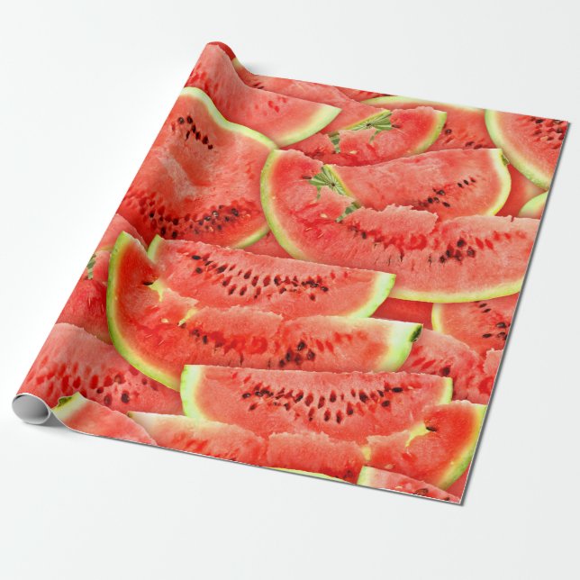 Wassermelonen Geschenkpapier (Ungerollt)