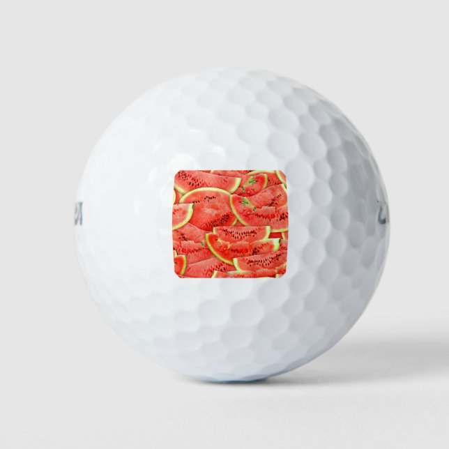 Wassermelonen Golfball (Vorderseite)