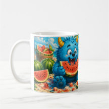 Wassermelonen-Himmel-Monster-Strandfest