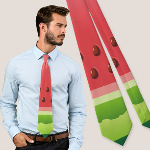 Wassermelonen Hintergrund Krawatte