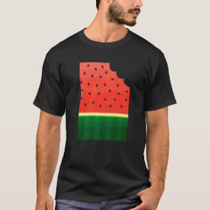 Wassermelonen I Vegan Vegetarisch Naturschutz Gart T-Shirt