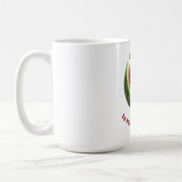 Wassermelonen-Liebe: Sweet & Juicy Heart Kaffeetasse