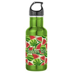 Wassermelonen-Muster Edelstahl-Wasserflasche Edelstahlflasche