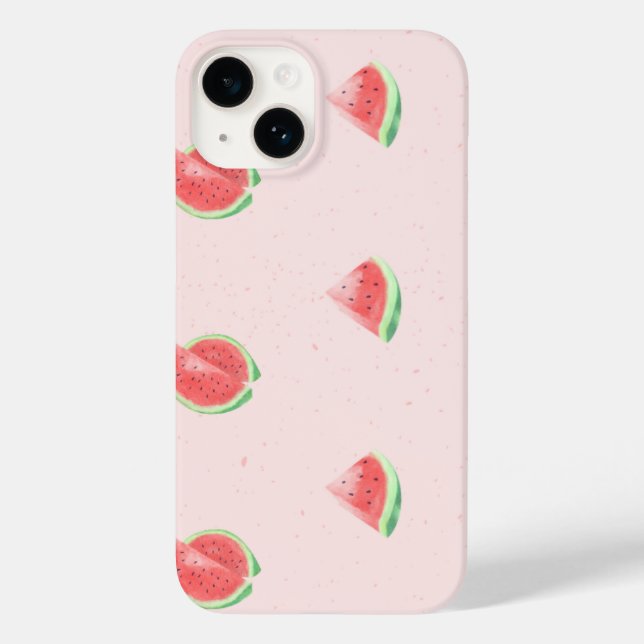 Wassermelonen-Muster iPhone 14 Hülle. Case-Mate iPhone 14 Hülle (Rückseite)