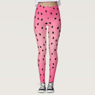 Wassermelonen-Muster Leggings