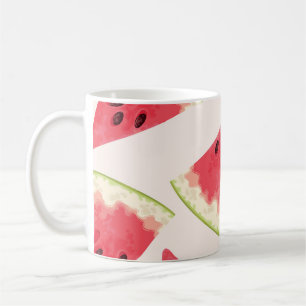 Wassermelonen: Nahtlose Summery Süße. Kaffeetasse