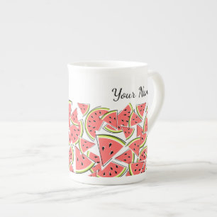 Wassermelonen Name Prozellantasse