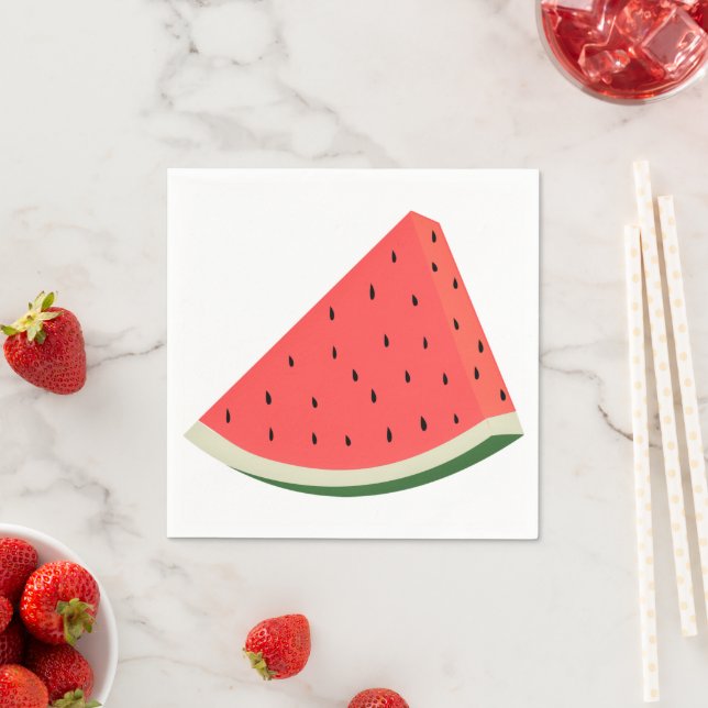 Wassermelonen Napkins Serviette (Beispiel)