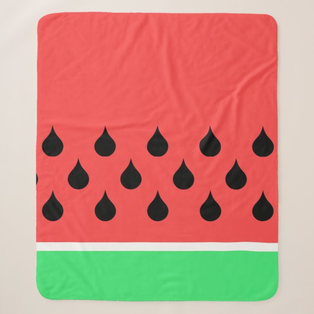Wassermelonen-Scheibe Sherpadecke (Vorderseite)