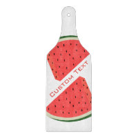 Wassermelonen-Schneidebrett - Fügen Sie Ihren Text
