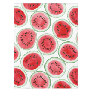 Wassermelonen-Schnittmuster Tischdecke