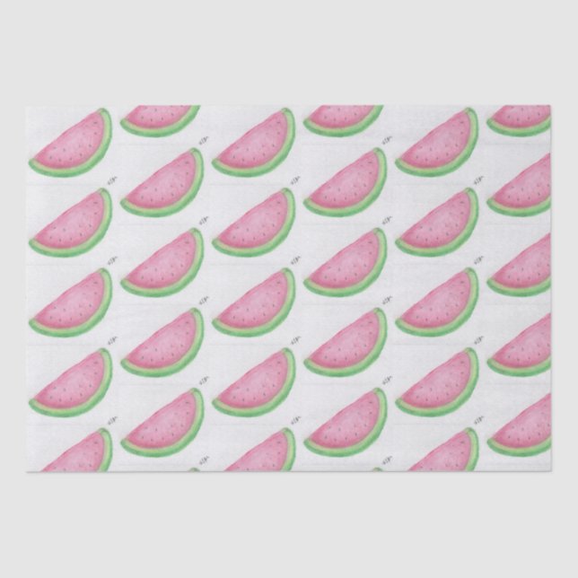 Wassermelonen Seidenpapier (Vorderseite)