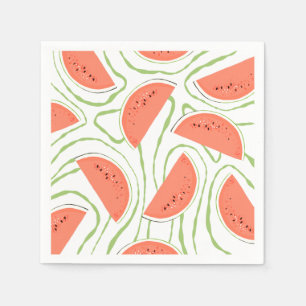 Wassermelonen Serviette