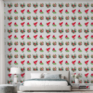 Wassermelonen Sommer Muster Tapete