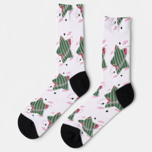 Wassermelonen-Stern-Planet Socken