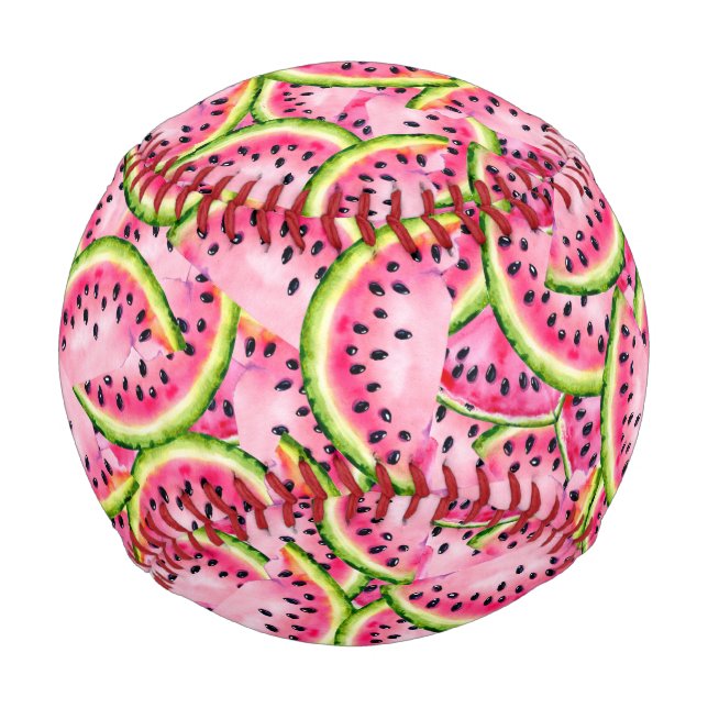Wassermelonen-Überraschungs-Baseball Baseball (Vorderseite)