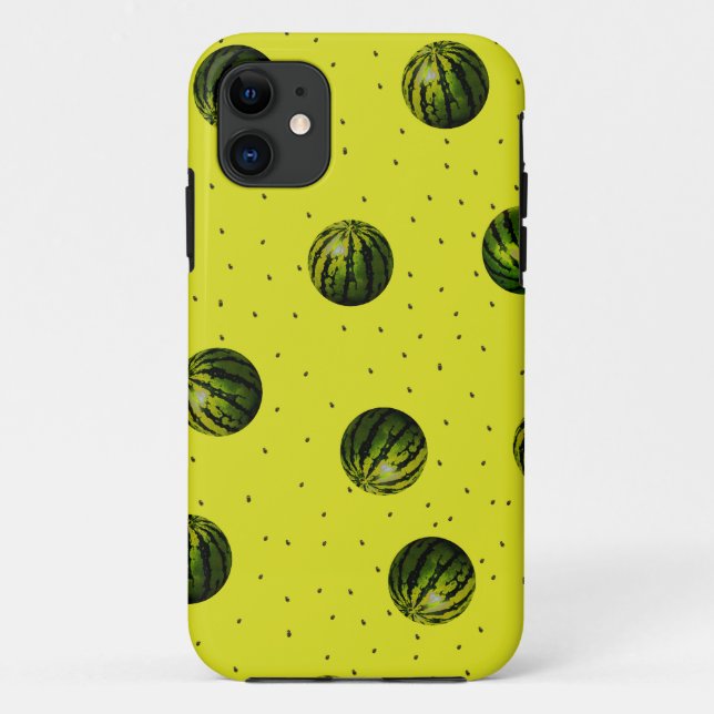 Wassermelonen und Saatgut Case-Mate iPhone Hülle (Rückseite)