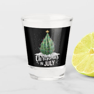 Wassermelonen-Weihnachtsbaum-Weihnachten im Juli S Schnapsglas