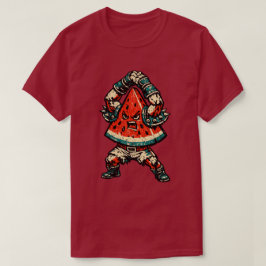 Wassermelonen-Zermalmer — Vintage Retro Street Fig T-Shirt