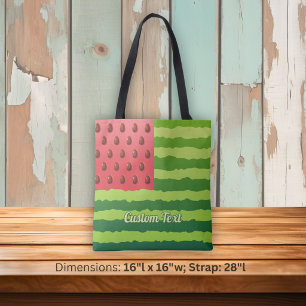 Wassermelonenflagge Tasche