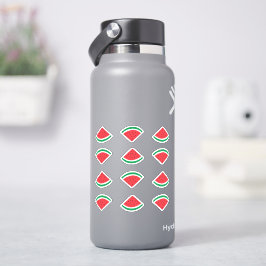 Wassermelonenkeil-Aufkleber-Packung Aufkleber