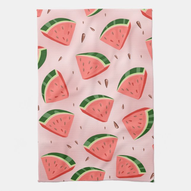 Wassermelonenmuster Geschirrtuch (Vertikal)