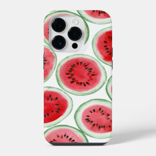 Wassermelonenscheiben-Muster iPhone 14 Pro Hülle