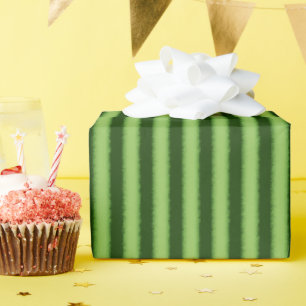 Wassermelonenstreifen (in kleinem Maßstab) Geschenkpapier