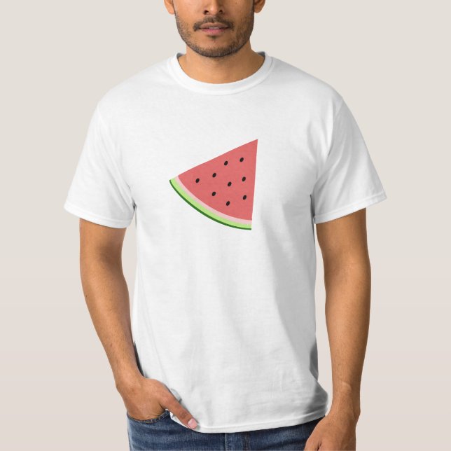 Wassermelonescheibe T-Shirt (Vorderseite)