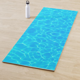 Wassermuster mit Reflektionswellen Yogamatte